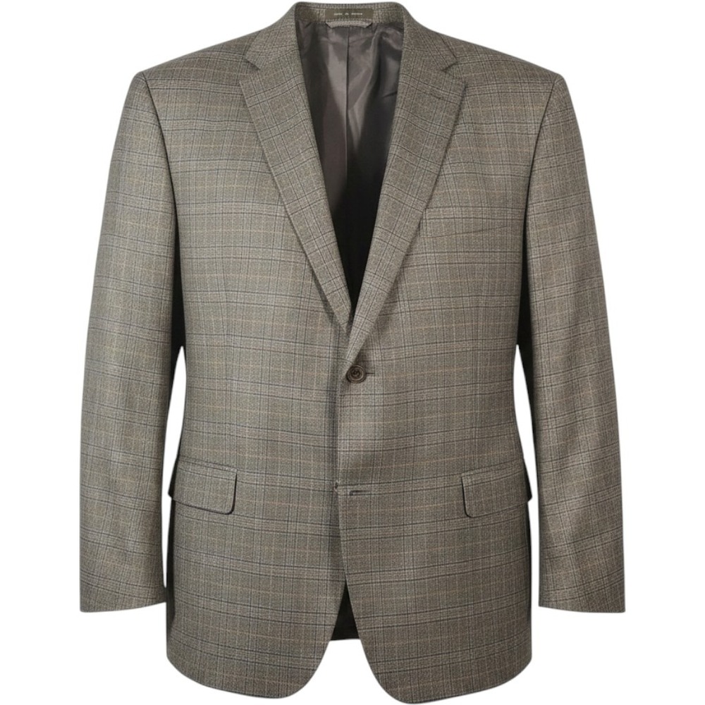 Ralph Lauren Chaps Glen Sport Coat Mens Stretch Blazer Jacket‎ Houndstooth 46